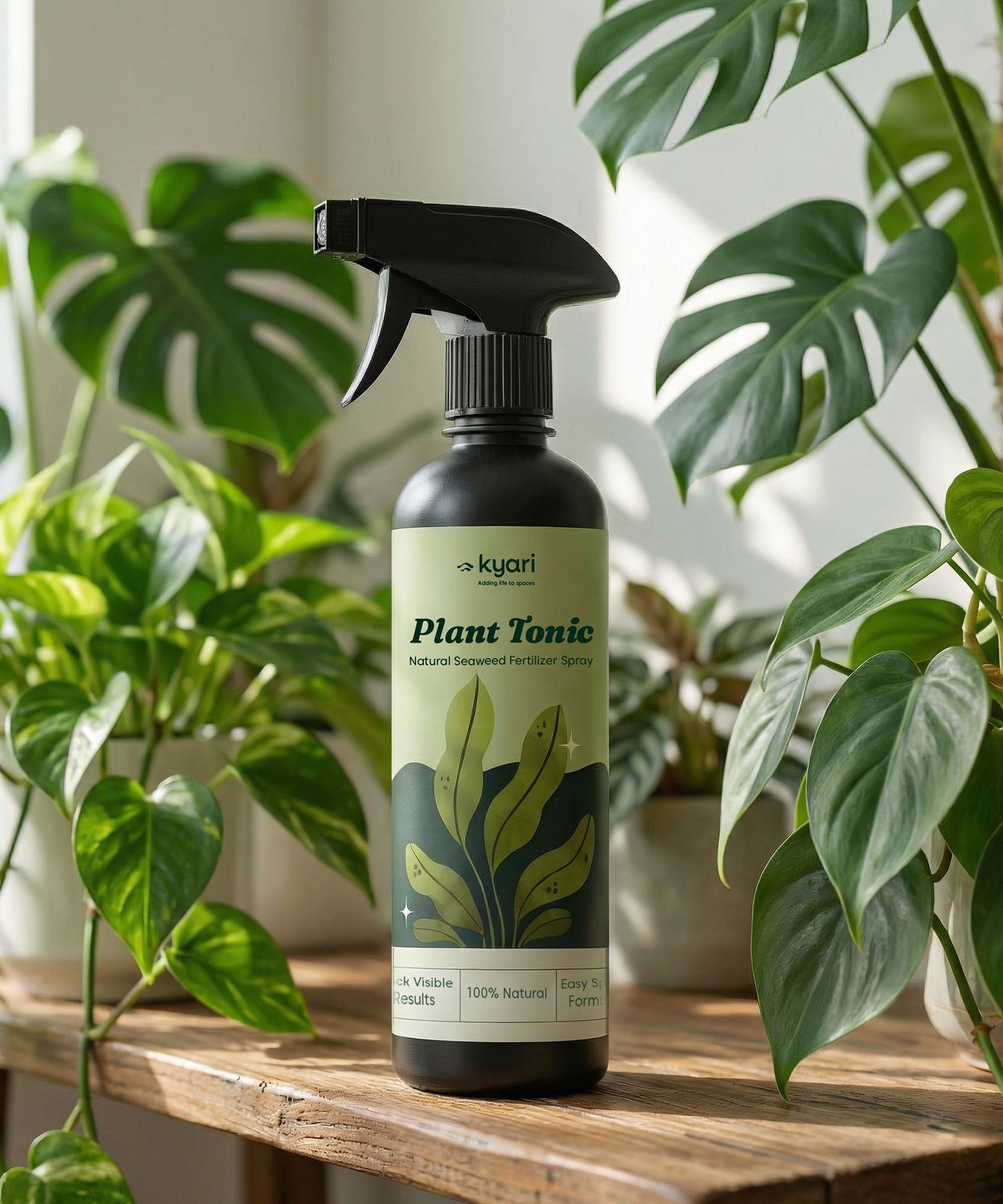 plant tonic vs fertilizer Plant Tonic Spray (500 ML) – For Growth & Strong Roots – Kyari.co