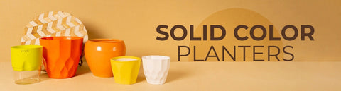 Solid Color Pots