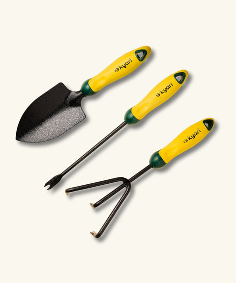 Pack of 3 - Weeder, Cultivater, Trovel