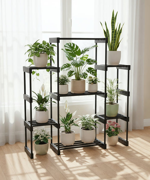Kyari Adjustable 7 Level Plant Stand