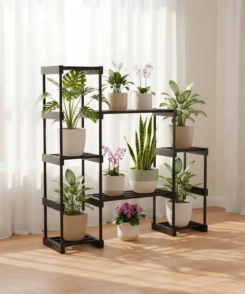 Kyari Adjustable 7 Level Plant Stand 2
