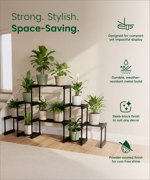 Kyari Adjustable 8 Level Plant Stand