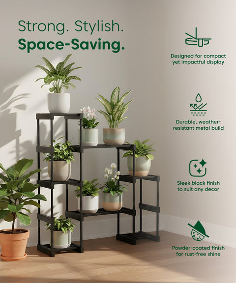 Kyari Adjustable 7 Level Plant Stand 2