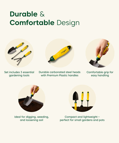 Carbon Steel Garden Tool Set