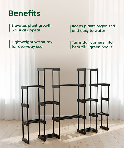 Kyari Adjustable 12 Level Plant Stand