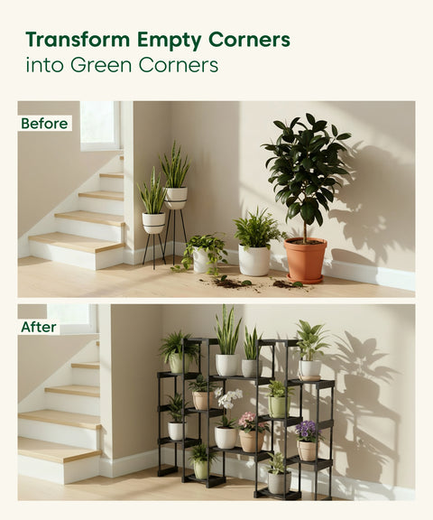 Kyari Adjustable 12 Level Plant Stand