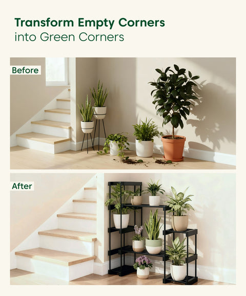 Kyari Adjustable 7 Level Plant Stand 2