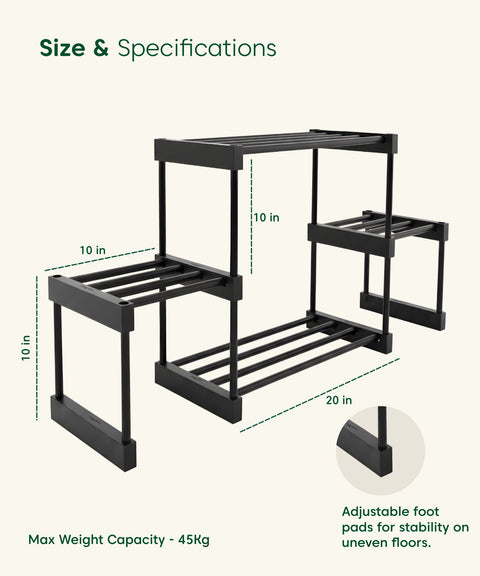 Kyari Adjustable Plant Stand - 20Inch