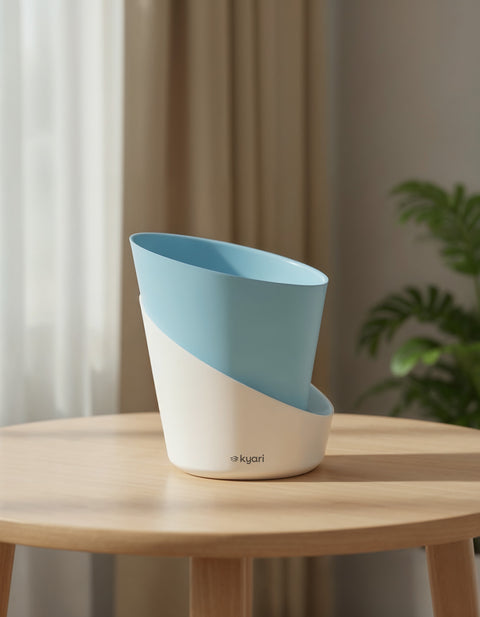 4' Inch Elite Pot Baby Blue