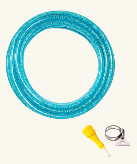 Kyari Braided Pipe with Nozzle and Clamp