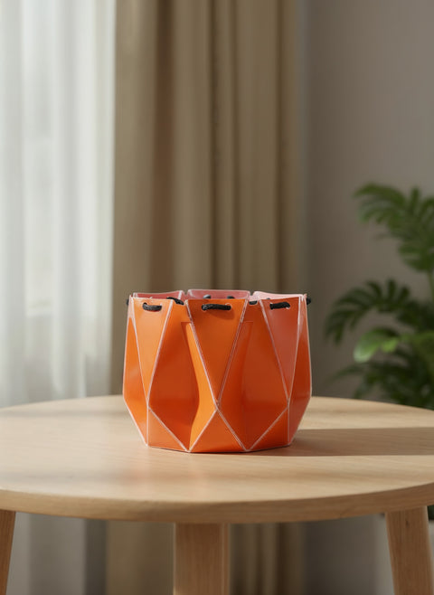 4' Inch Repot Orange