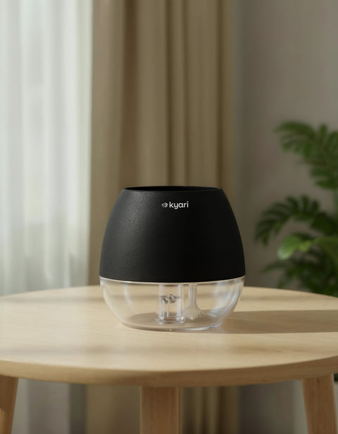 4' Inch Nova Pot Black