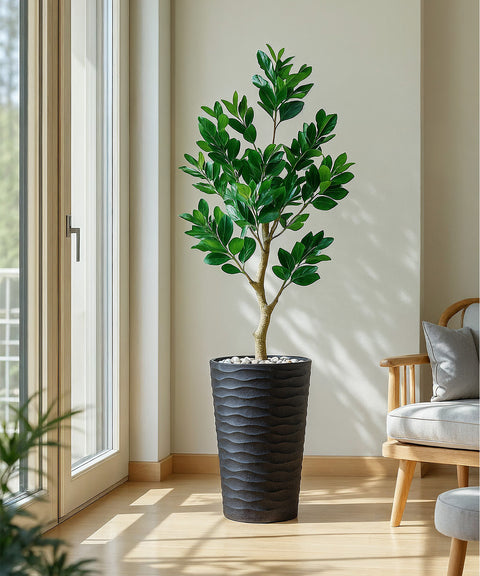 Newyork Skyline Fiberglass Planter