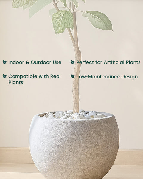 Syndey Silhouette Fiberglass Planter