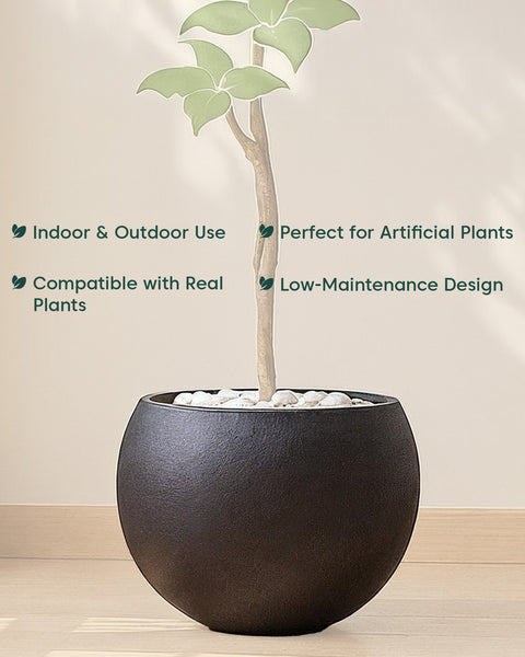 Sydney Silhouette Fiberglass Planter
