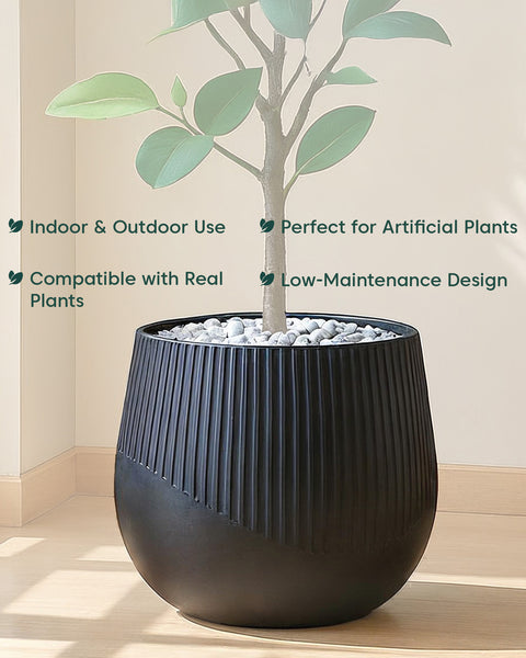 Downtown Luxe FiberGlass Planter