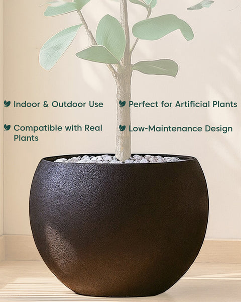 Syndey Silhouette Fiberglass Planter