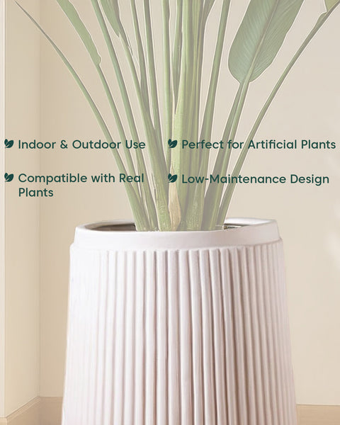 Amsterdam Muse Fiberglass Planter