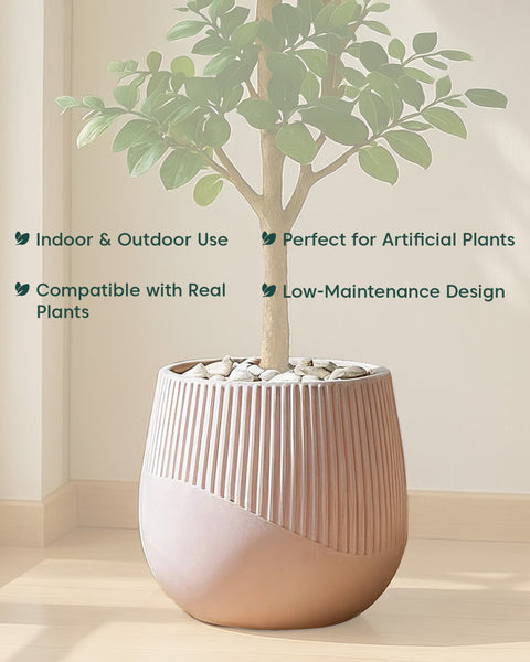 Downtown Luxe FiberGlass Planter