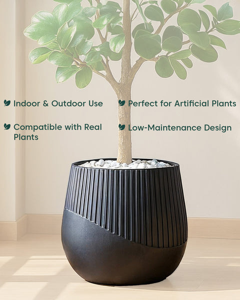 Downtown Luxe FiberGlass Planter