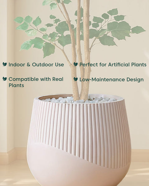 Downtown Luxe FiberGlass Planter