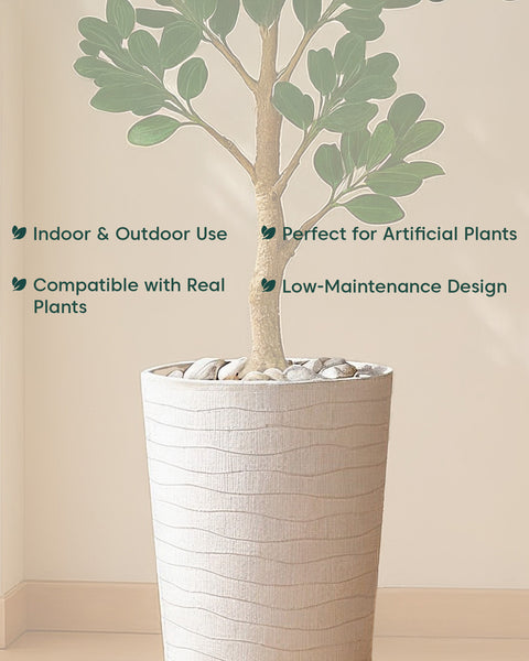 Newyork Skyline Fiberglass Planter