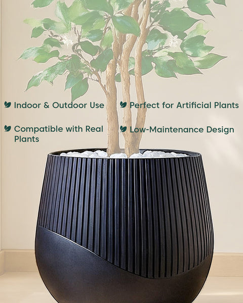 Downtown Luxe FiberGlass Planter