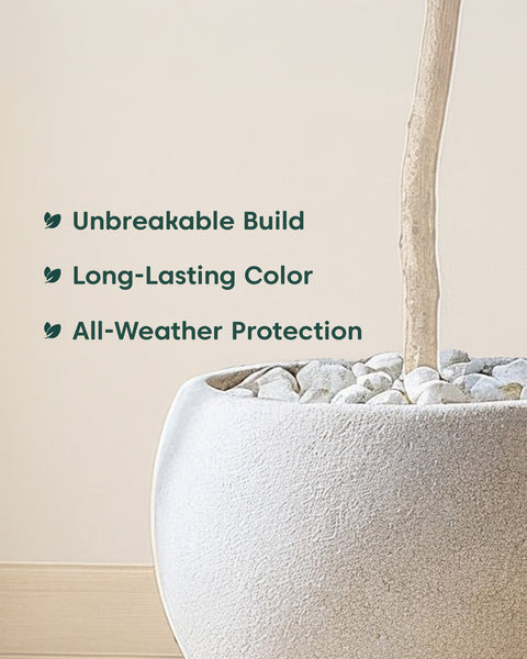 Syndey Silhouette Fiberglass Planter