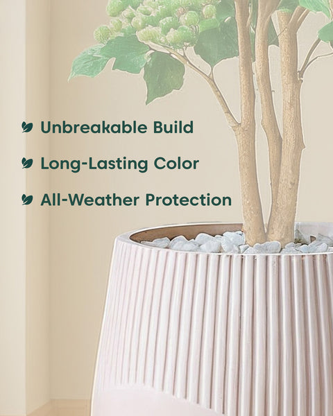 Downtown Luxe FiberGlass Planter