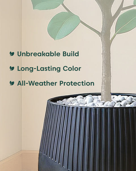 Downtown Luxe FiberGlass Planter