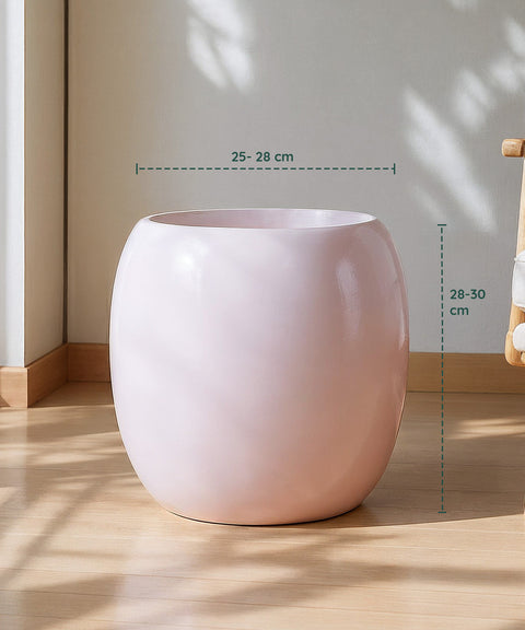 City Globe Fiberglass Planter