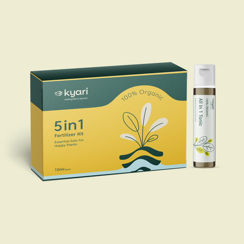 Kyari All-in-One Plant Care Kit - 5 Organic Boosters