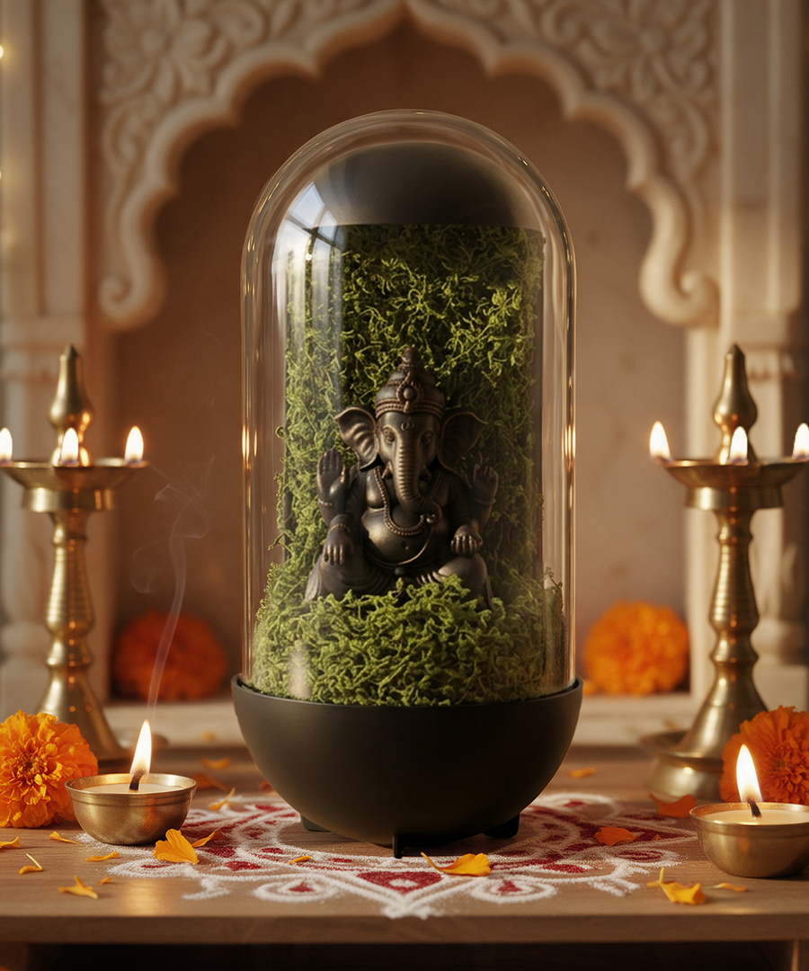 Gleam Hamper - Ganesh Dome Without Light