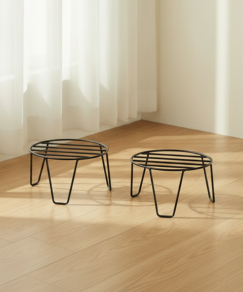 Kyari Round Metal Stand