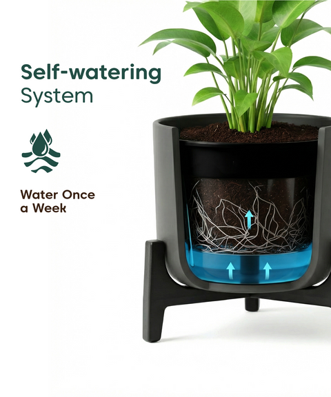 Aralia Plant with Aira Pot