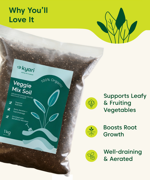 Veggie mix soil 1 kg