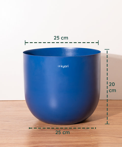 10' Inch Extra Large Pot  Blue