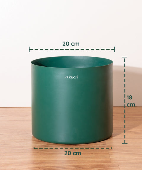 8' Inch Large Pot Green
