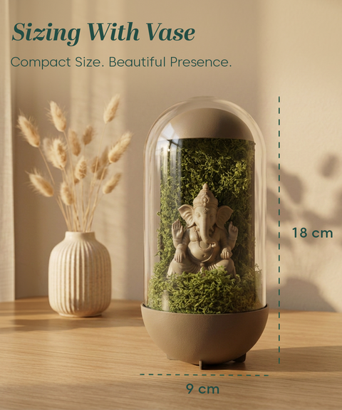 Gleam Hamper - Ganesh Dome Brown Without Light