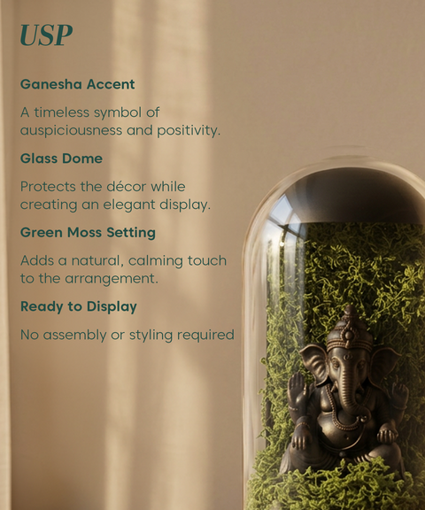 Gleam Hamper - Ganesh Dome Without Light