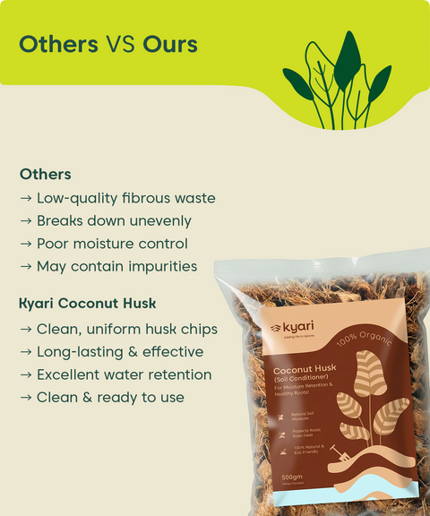 Kyari coconut Husk Chip 500 gram