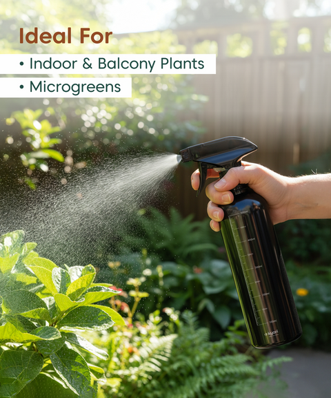 500 ml black spray bottle