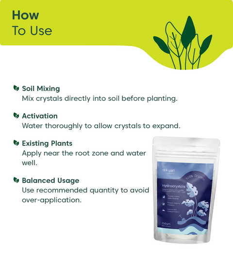 Kyari  hydrocrystals 250 gram
