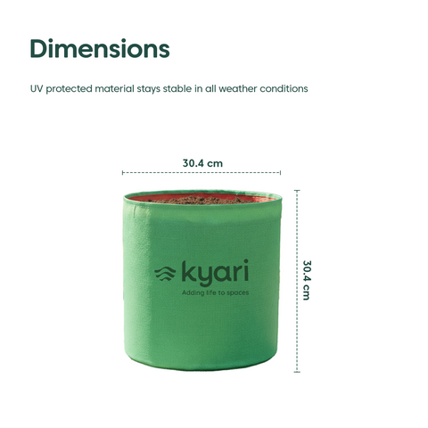 Kyari Grow bags 12 x12 Pack of 3
