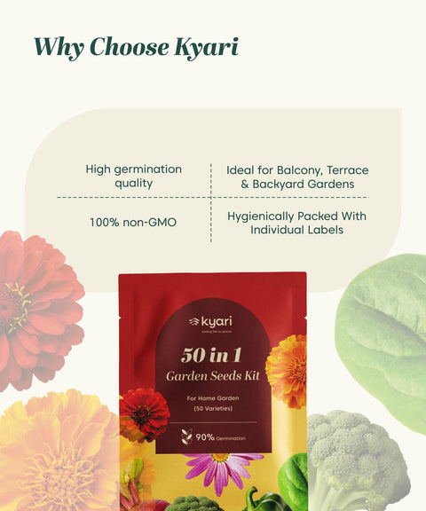 50 in 1 garden Seed Mix