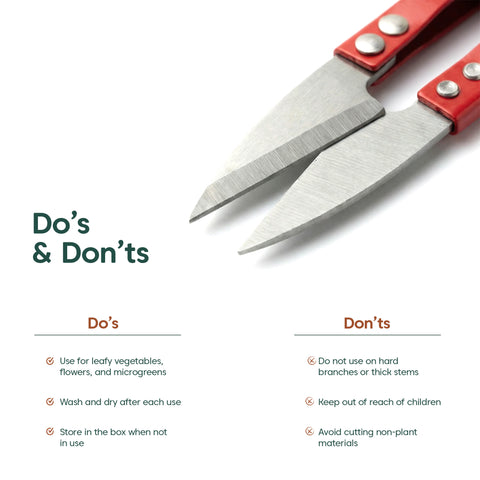 Plant Snips – Fine Precision Cutter for Plants - Thread Cutter