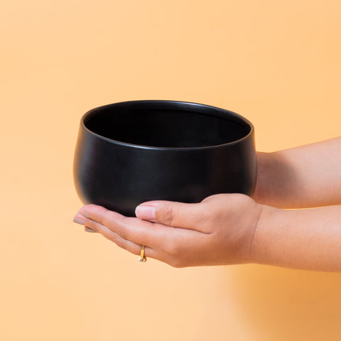 Matte Finish Metallic Handi Pot