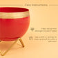 Solid Color Pot With Stand