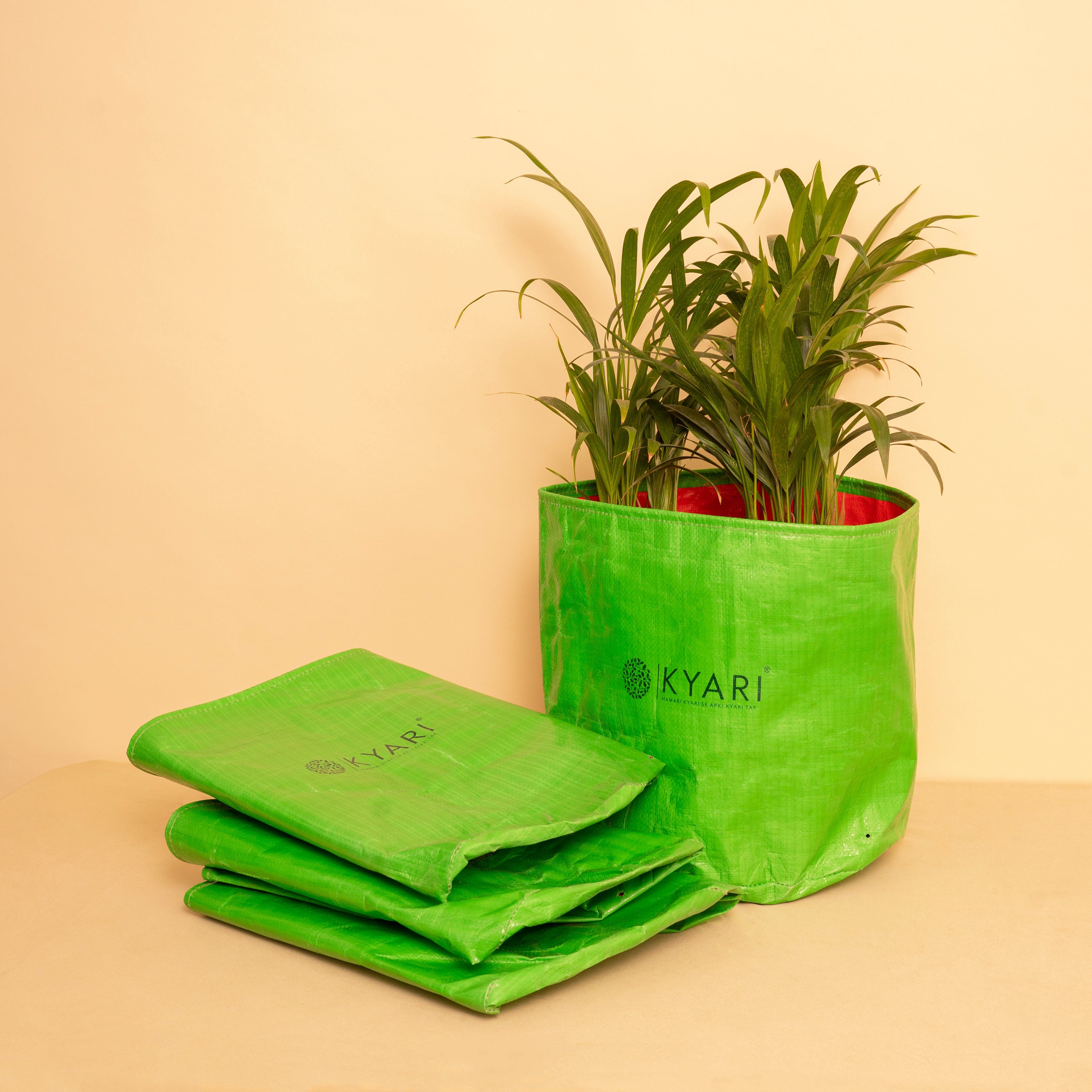 Coolaroo 10 Gal. Desert Sand Fabric Planting Garden Grow Bags with Handles  Planter Pot (3-Pack) 500665 - The Home Depot